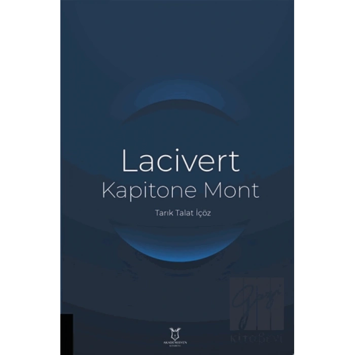 Lacivert Kapitone Mont