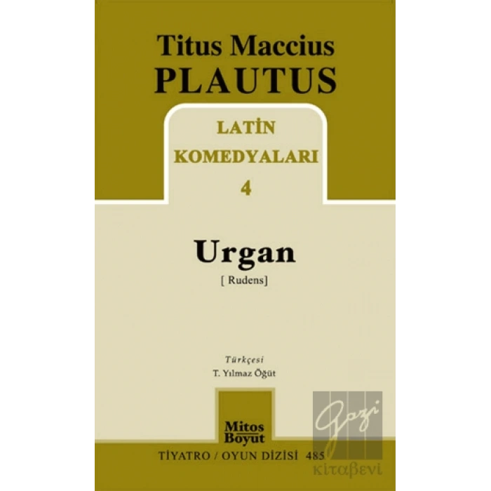 Latin Komedyaları 4 -Urgan (Rudenis)