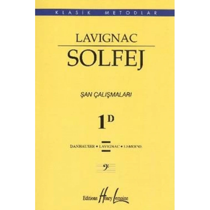 Lavignac Solfej 1D (Küçük Boy)
