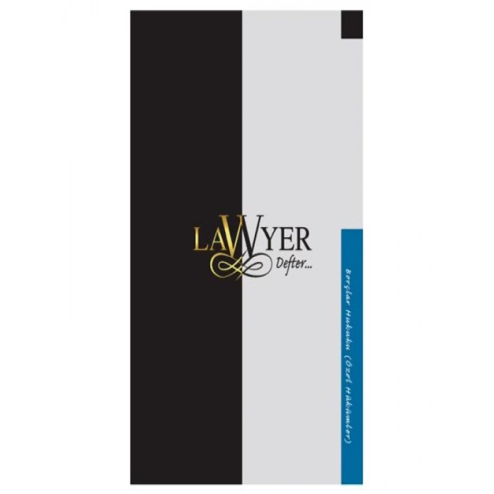 Lawyer Defter - Borçlar Hukuku (Ö. H.) Notlu Öğrenci Defteri