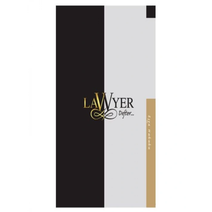 Lawyer Defter - Eşya Hukuku Notlu Öğrenci Defteri