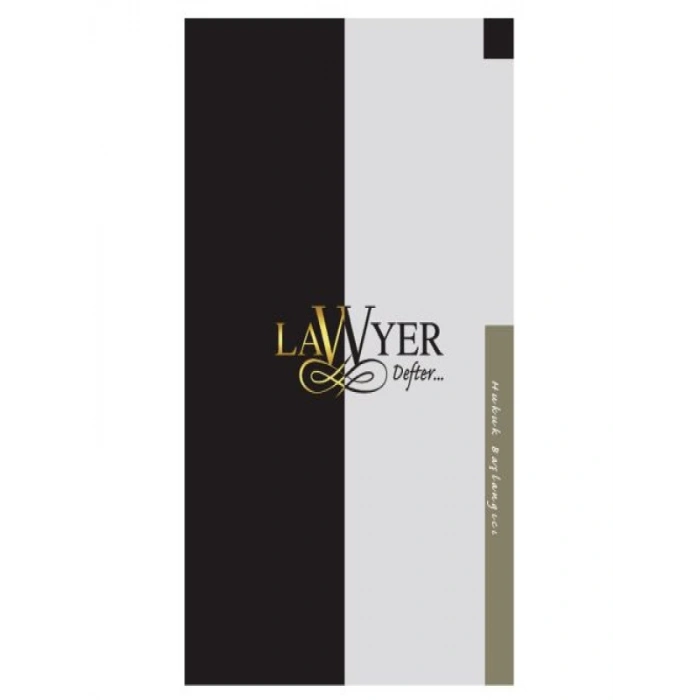 Lawyer Defter - Hukuk Başlangıcı Notlu Öğrenci Defteri