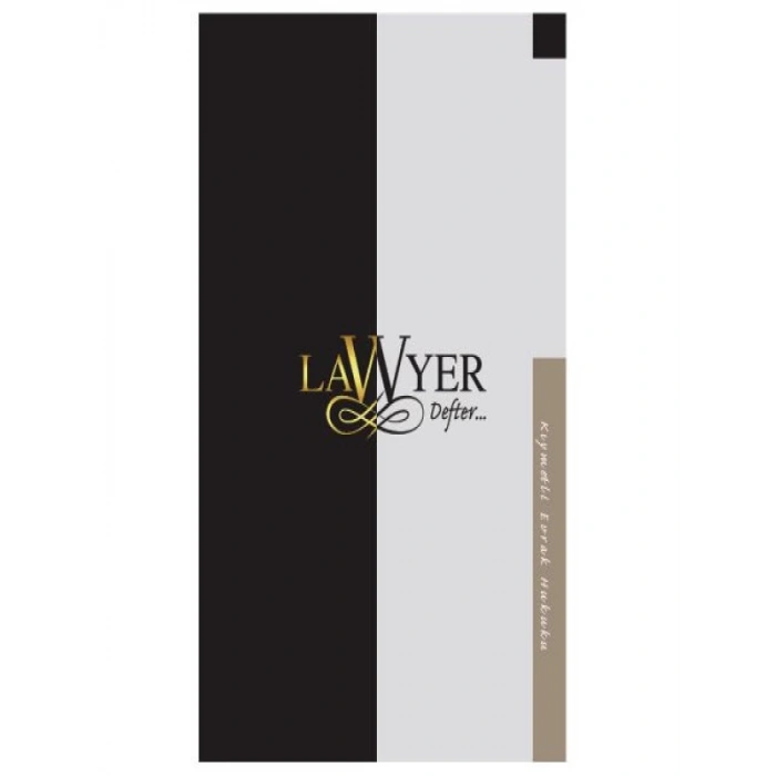 Lawyer Defter - Kıymetli Evrak Hukuku Notlu Öğrenci Defteri
