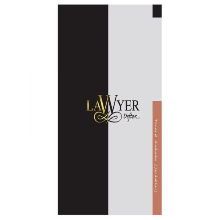 Lawyer Defter - Ticaret Hukuku Şirketler Notlu Öğrenci Defteri