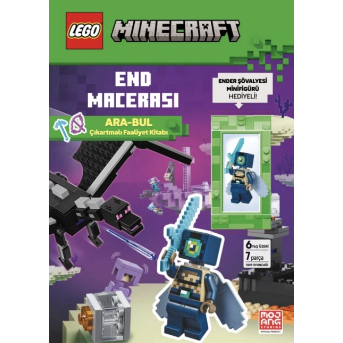 LEGO End Macerası Ara - Bul Çıkartmalı Faaliyet Kitabı (Mini Figür Hediyeli)