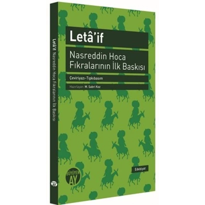 Letaif - Nasreddin Hoca Fıkralarının İlk Baskısı