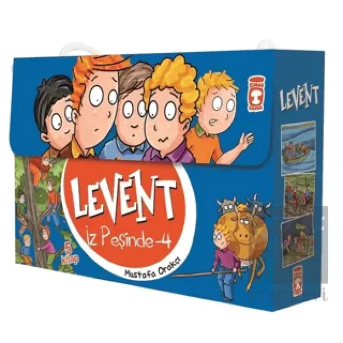 Levent İz Peşinde 4 Seti (5 Kitap)