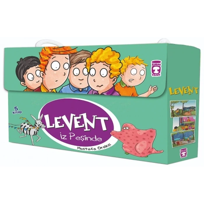 Levent İz Peşinde (5 Kitap Takım)