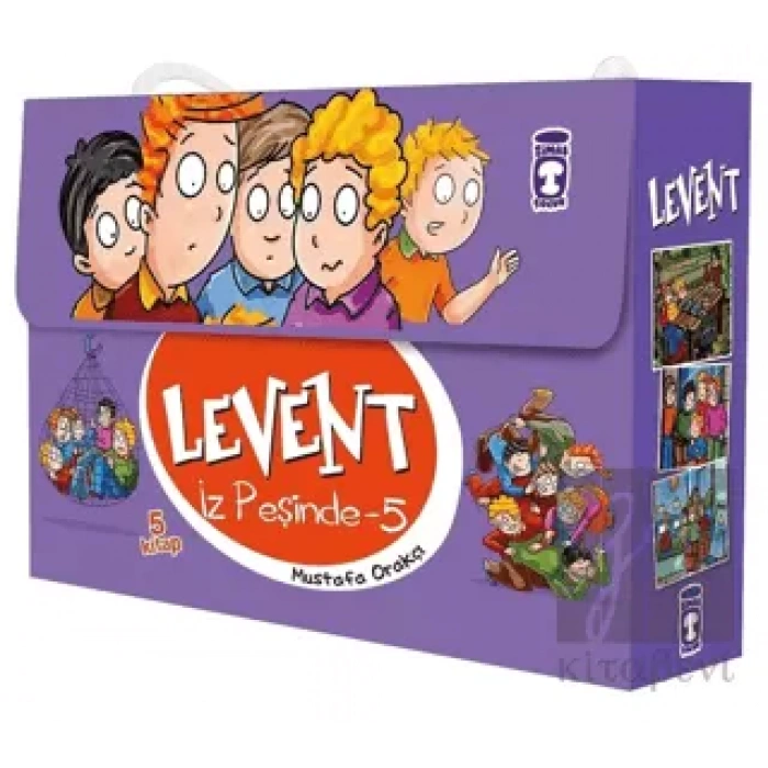 Levent İz Peşinde - 5 Set (5 Kitap)