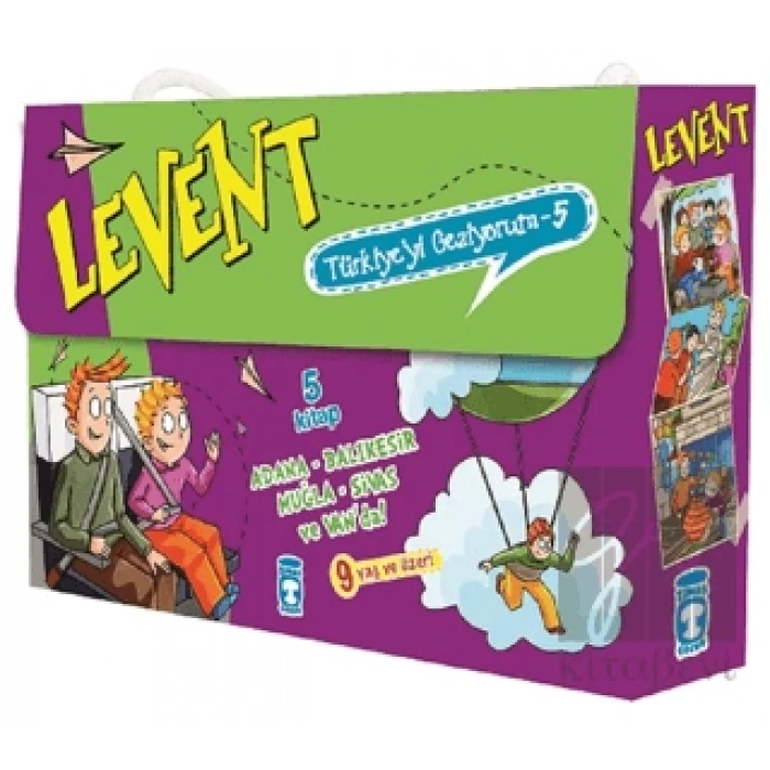Levent Türkiyeyi Geziyorum - 5 (5 Kitap Takım)