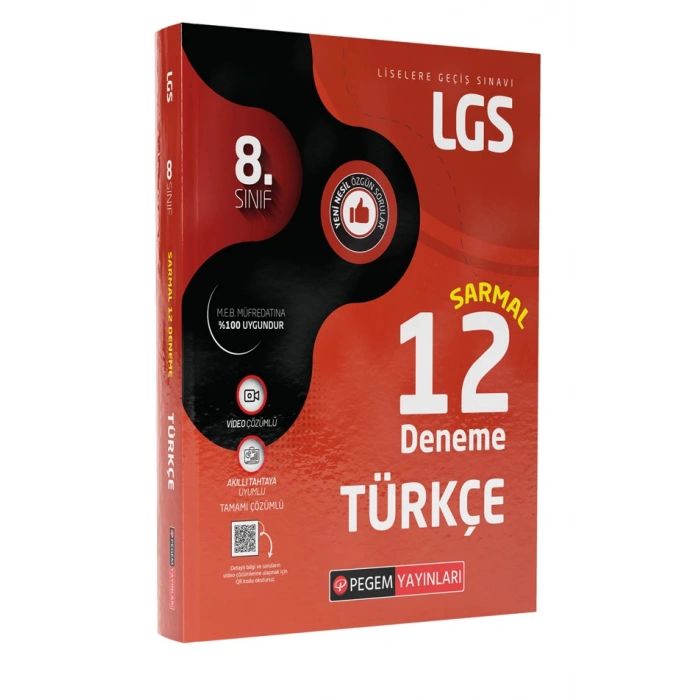 LGS 8.Sınıf Türkçe Sarmal 12 Deneme