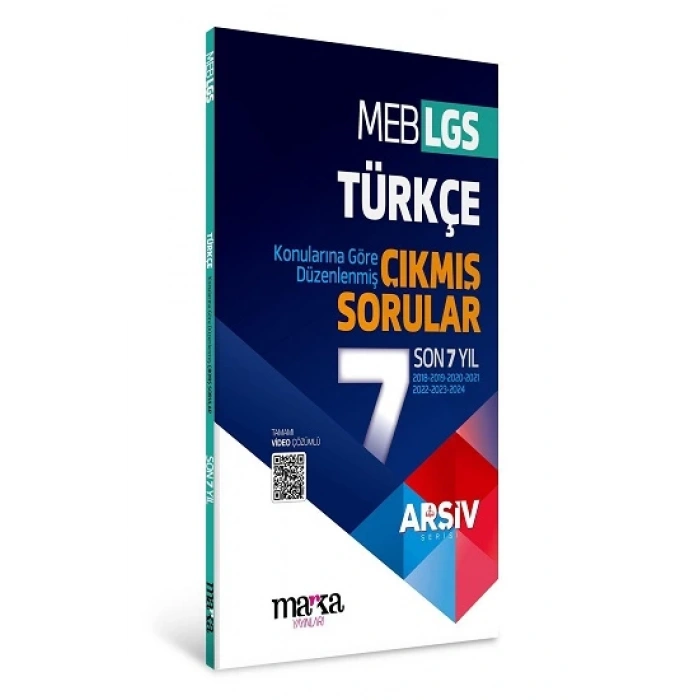 LGS TÜRKÇE Konularına Göre Düzenlenmiş Son 7 Yıl ÇIKMIŞ SORULAR