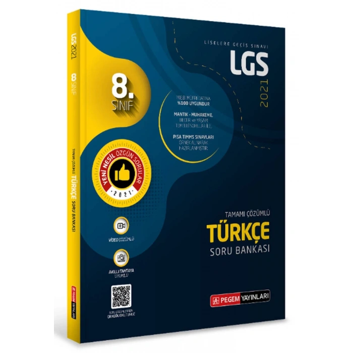 LGS Türkçe Tamamı Çözümlü Soru Bankası