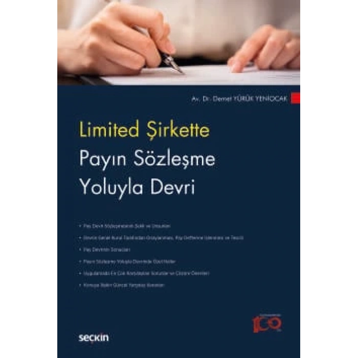 Limited Şirkette Payın Sözleşme Yoluyla Devri