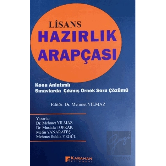 Lisans Hazırlık Arapçası