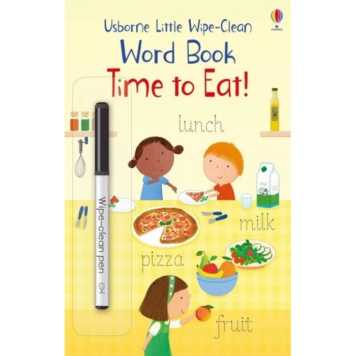 Little Wipe-Clean: Word Book Time to Eat!