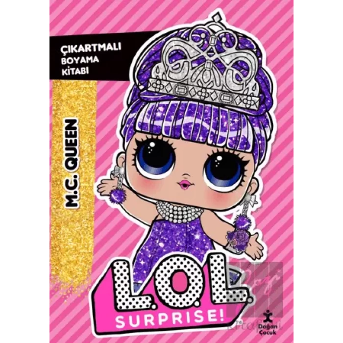 L.O.L. Surprise! - Mc Queen - Çıkartmalı Boyama Kitabı