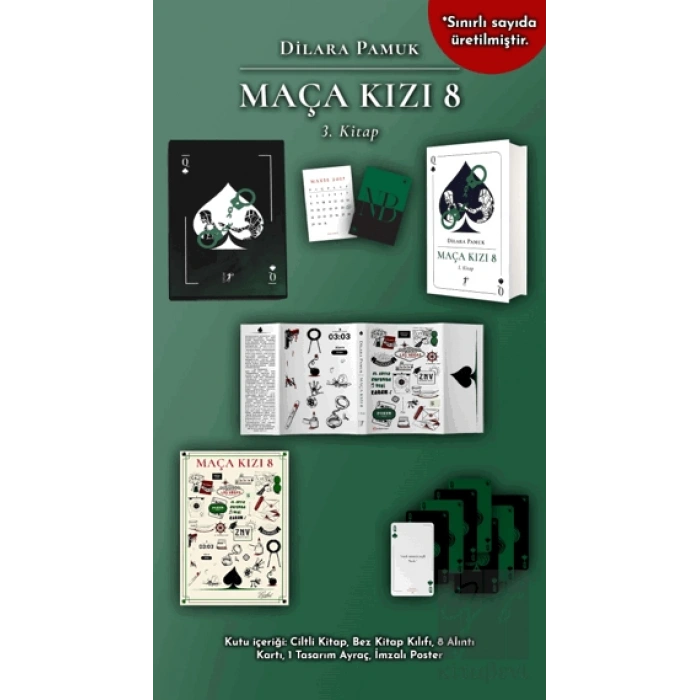 Maça Kızı 8 - 3. Kitap (Kutulu Set)