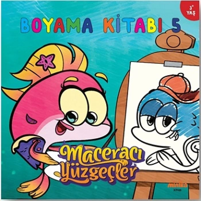 Maceracı Yüzgeçler Boyama Kitabı 5