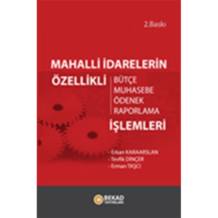 Mahalli İdarelerin Özellikli İşlemleri