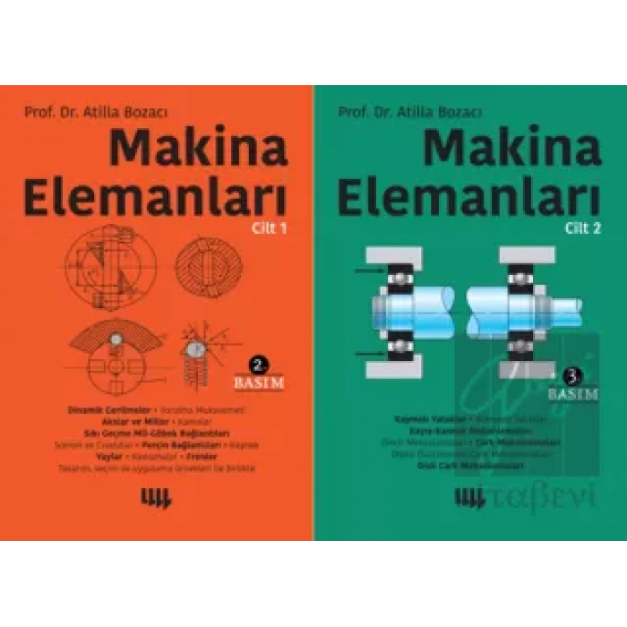 Makina Elemanları 2 Cilt Takım