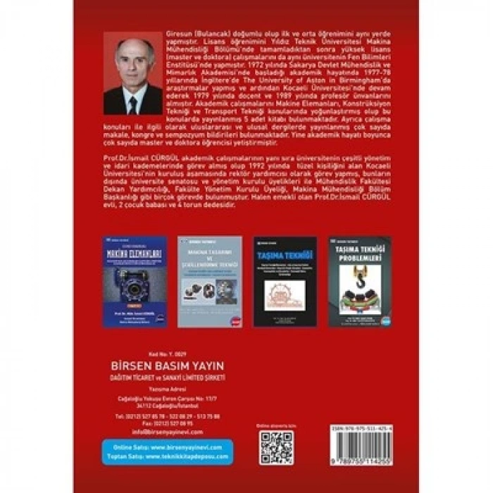 Makina Elemanları ve Çözümlü Problemleri 2 / Prof. Dr. Müh. İsmail Cürgül