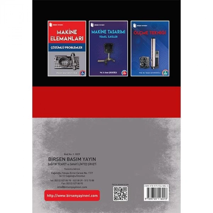 Makine Elemanları Hesap Şekillendirme / Prof. Dr. Tezcan Şekercioğlu