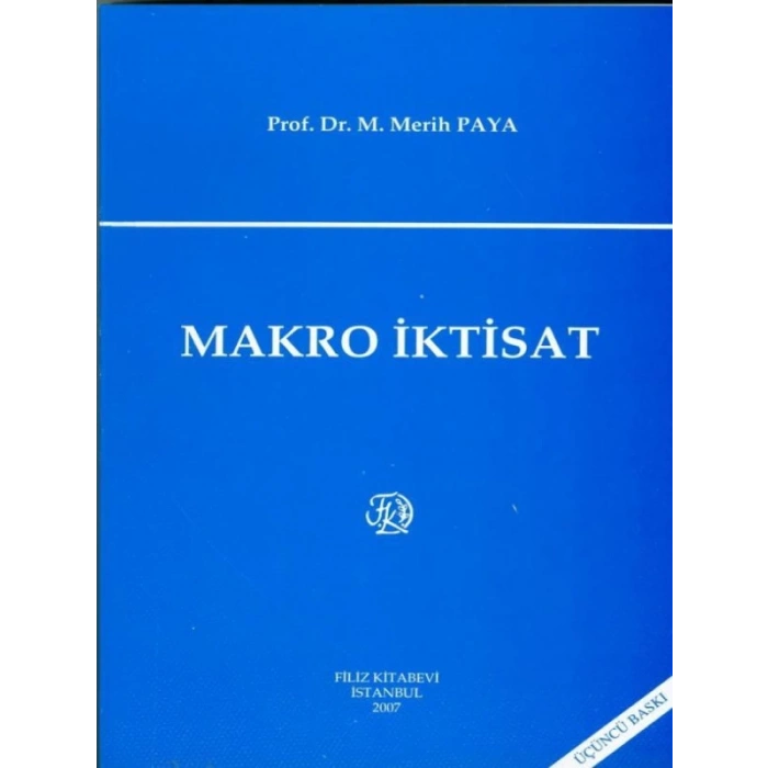 Makro İktisat - M. Merih Paya