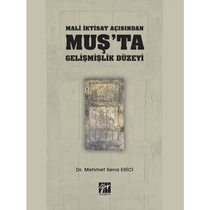 Mali İktisat Açısından Muşta Gelişmişlik Düzeyi