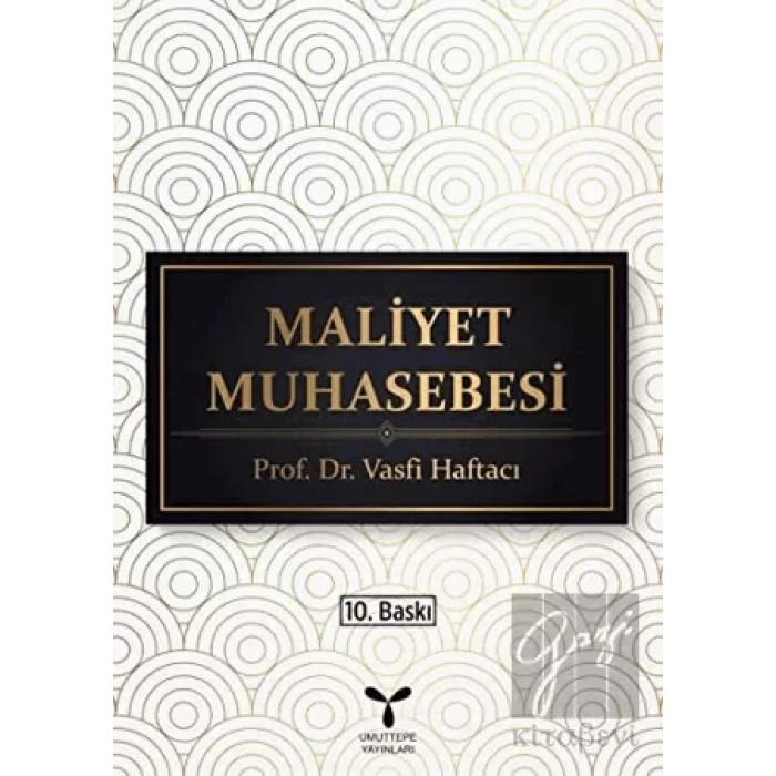 Maliyet Muhasebesi