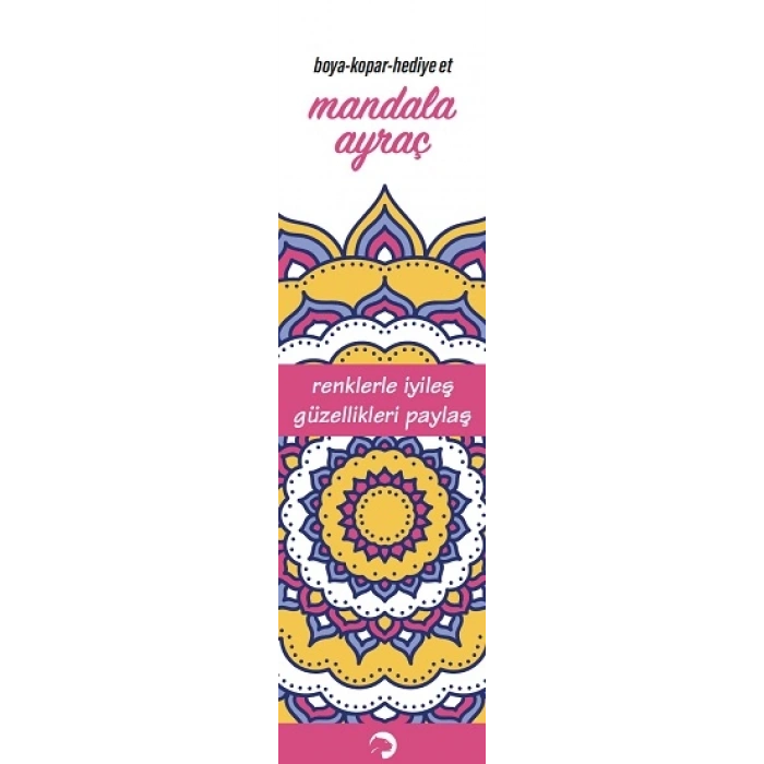 Mandala Ayraç Pembe