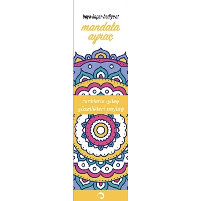 Mandala Ayraç Sarı