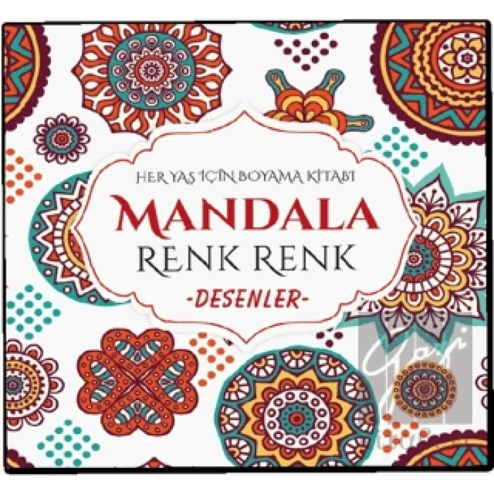 Mandala Renk Renk Desenler