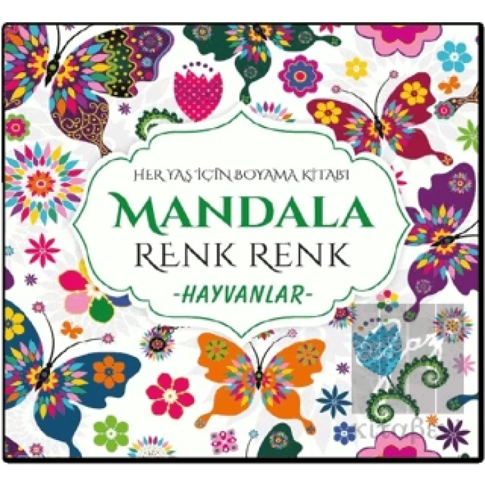 Mandala Renk Renk Hayvanlar