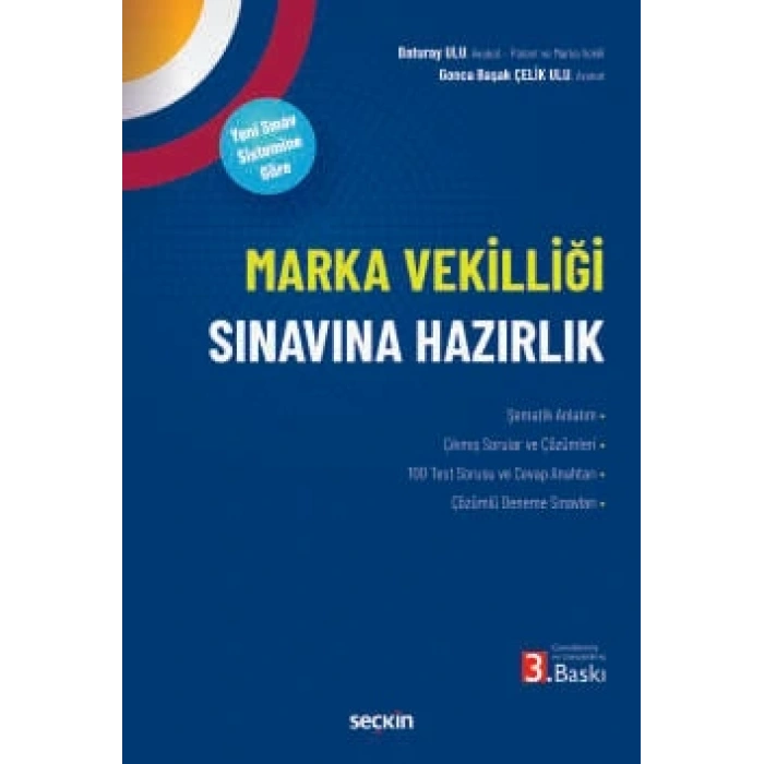 Marka Vekilliği Sınavına Hazırlık –Yeni Sınav Sistemine Göre–