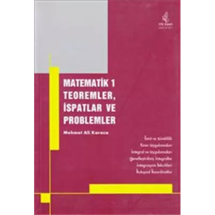 Matematik 1 Teoremler İspatlar ve Problemler