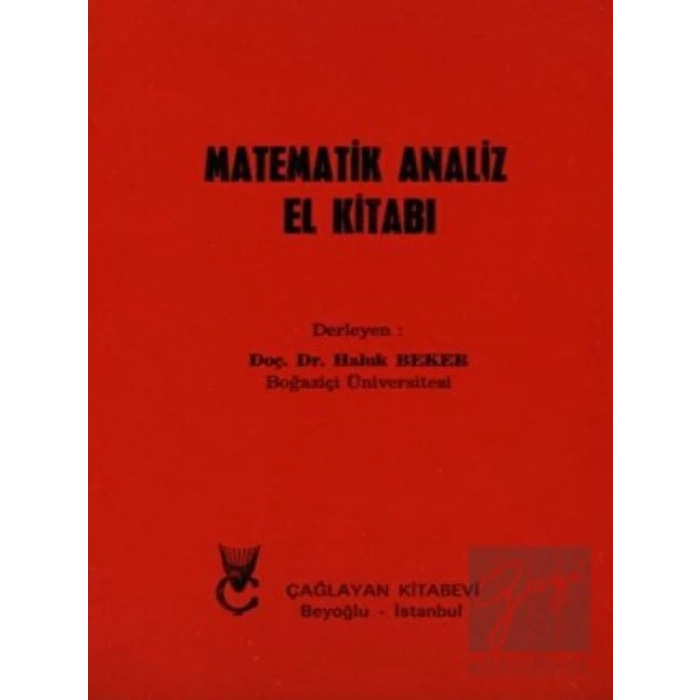 Matematik Analiz El Kitabı