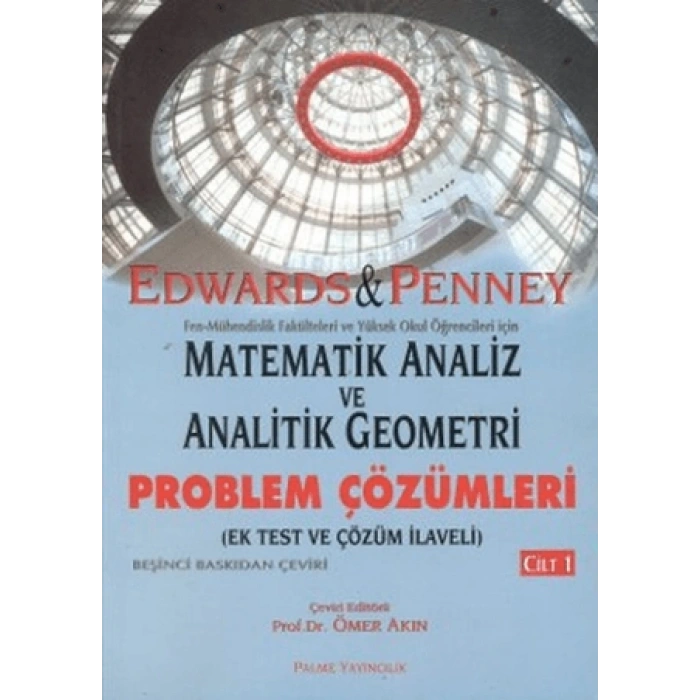 MATEMATİK ANALİZ VE ANALİTİK GEOMETRİ PROBLEM 1 (PALME)