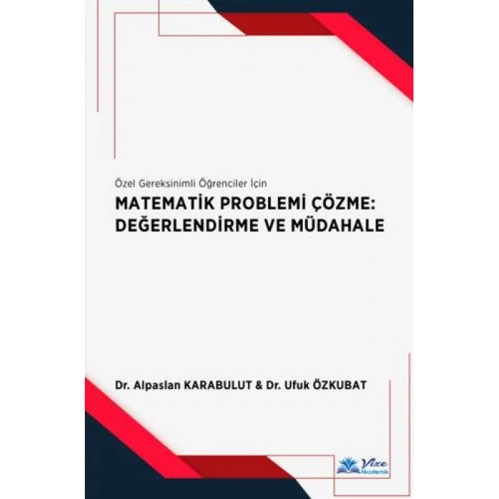 MATEMATİK PROBLEMİ ÇÖZME DEĞERLENDİRME VE MÜDAHALE
