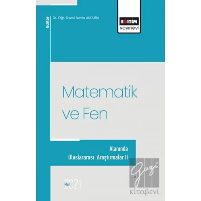 Matematik ve Fen Alanında Uluslararası Araştırmalar II