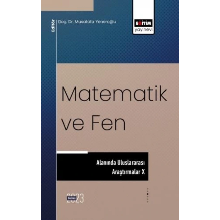 Matematik ve Fen Alanında Uluslararası Araştırmalar X