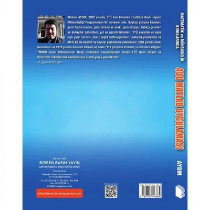 Matematik ve Mühendislik Konularında 400 Matlab Uygulaması / Muhsin Aydın