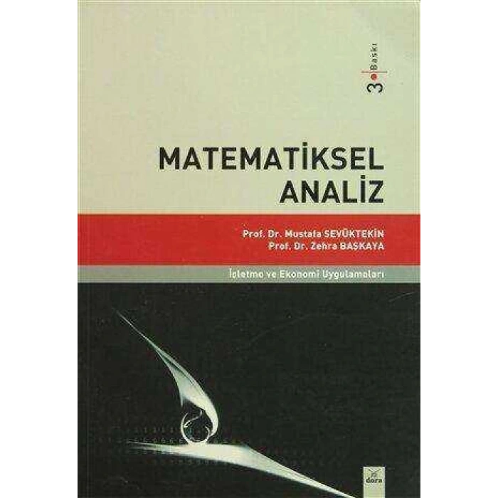 Matematiksel Analiz İşletme ve Ekonomi Uyg.