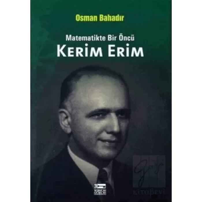 Matematikte Bir Öncü Kerim Erim