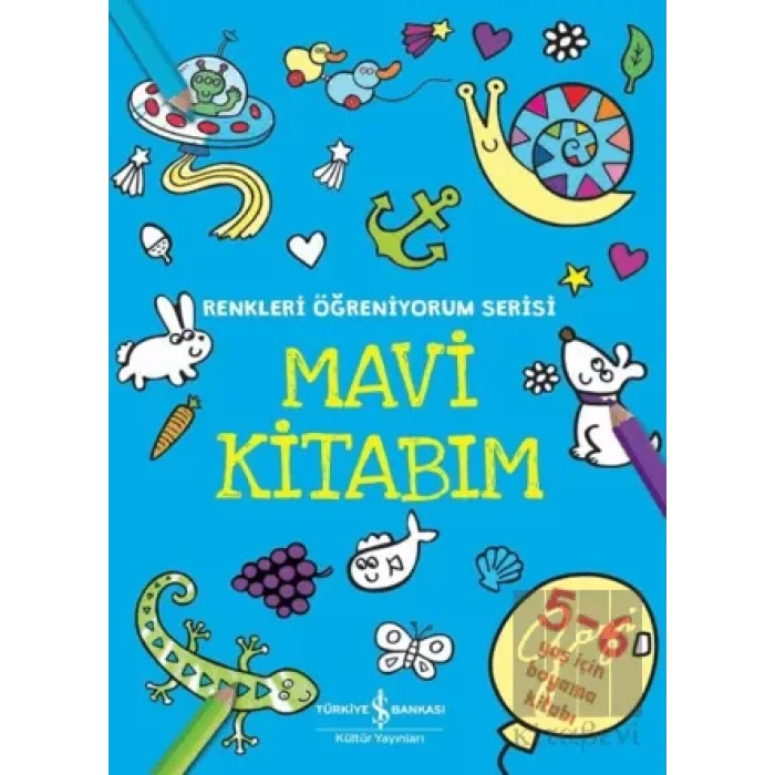 Mavi Kitabım - Renkleri Öğreniyorum Serisi