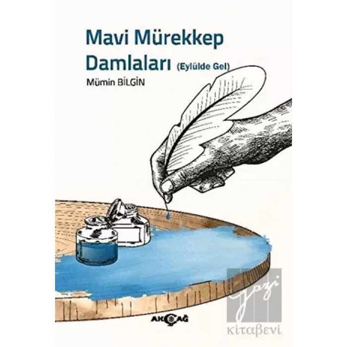 Mavi Mürekkep Damlaları