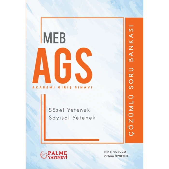 MEB AGS SÖZEL YETENEK SAYISAL YETENEK (PALME)