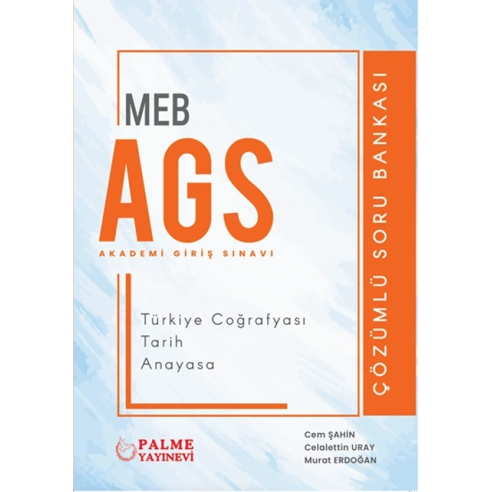 MEB AGS TÜRKİYE COĞRAFYASI TARİH ANAYASA (PALME)