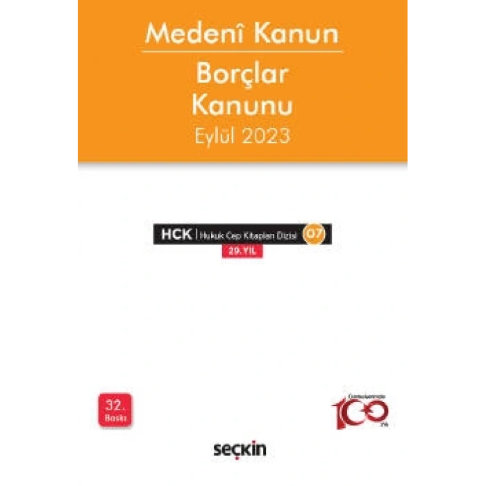 Medeni Kanun Borçlar Kanunu