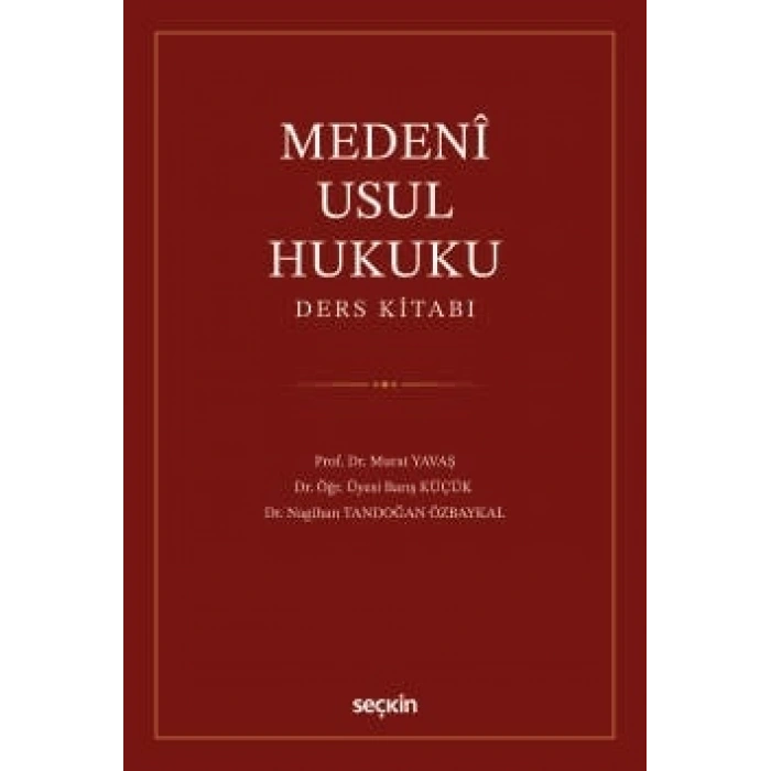 Medenî Usul Hukuku Ders Kitabı
